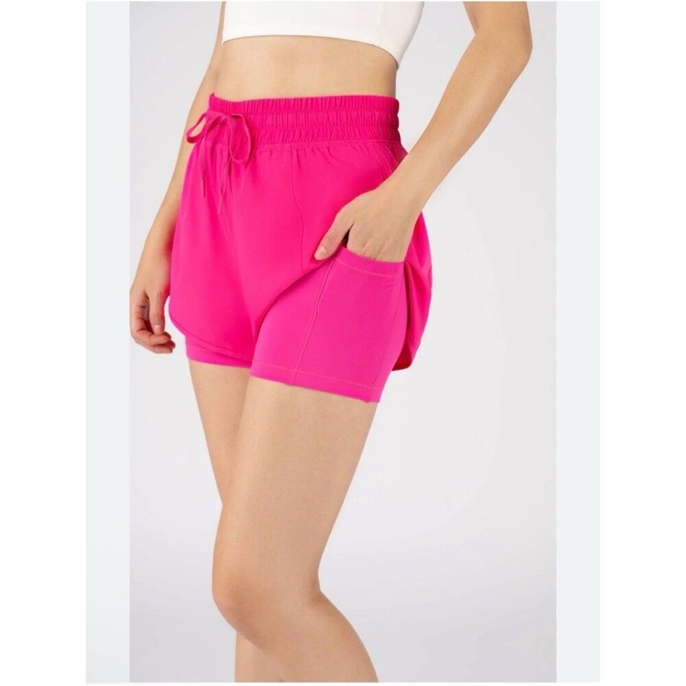90-degree-by-reflex Women's Pink Shorts